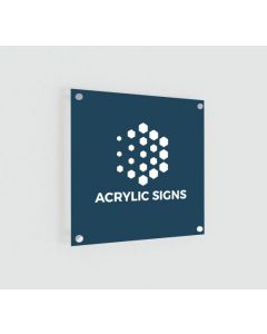 Acryllic Signs 1/4" Clear (with no Mask)