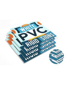 PVC 3mm- White One Sided