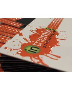 16PT SUEDE RAISED SPOT UV POSTCARDS