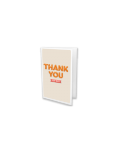 6" X 9" 16PT Silk Laminated Greeting Cards With Spot UV Scoring Included