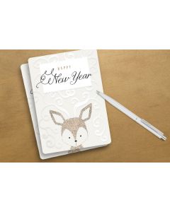 12" X 6" 16PT Silk Laminated Greeting Cards with Spot UVScoring Included