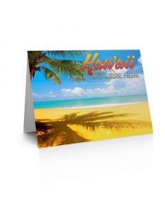 7" X 10" 16PT SILK LAMINATED GREETING CARDS SCORING INCLUDED