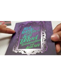8.5" X 5.5" 16PT Silk Laminated Postcards with Spot UV